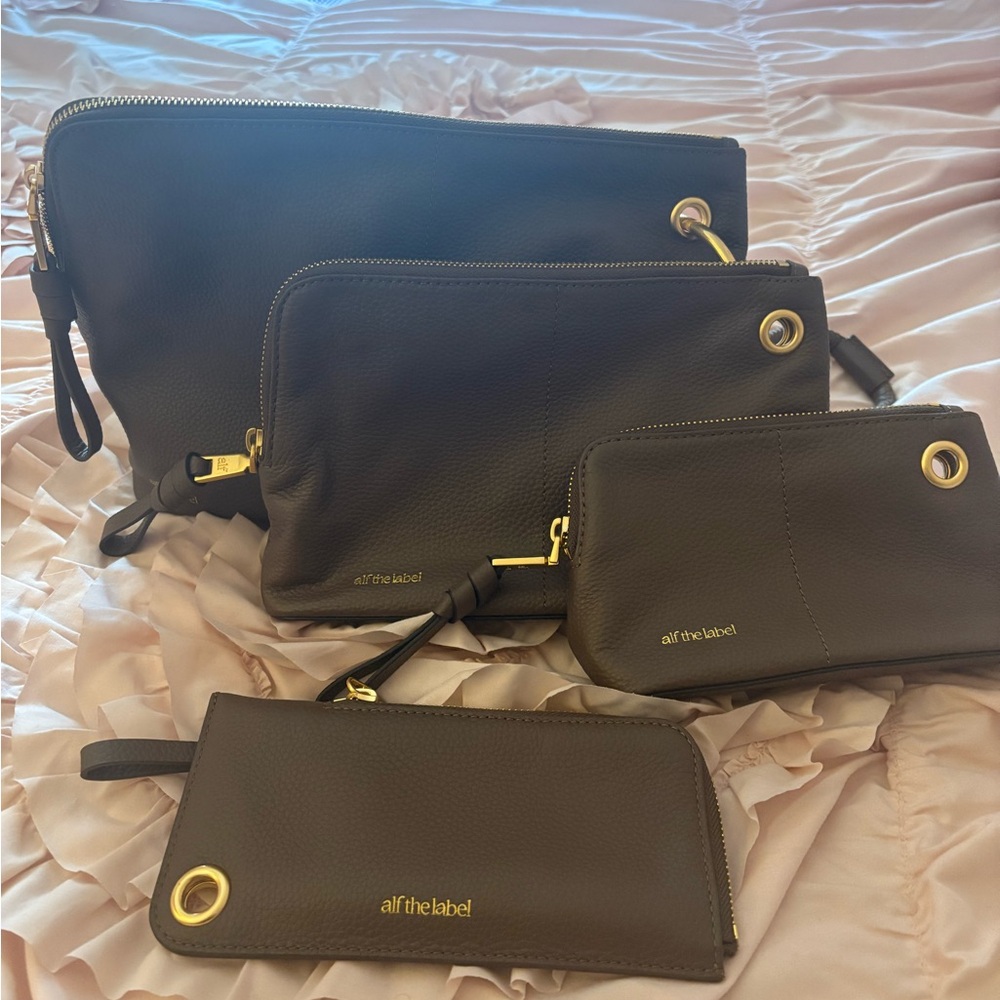 Alf the Label petite carabiner set (cocoa)